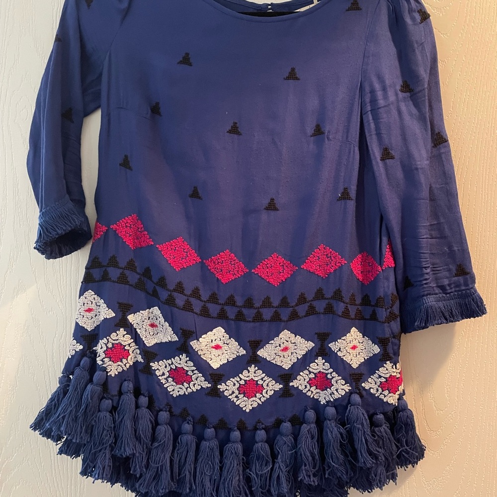 Anthropology 3/4 length sleeve shirt size small